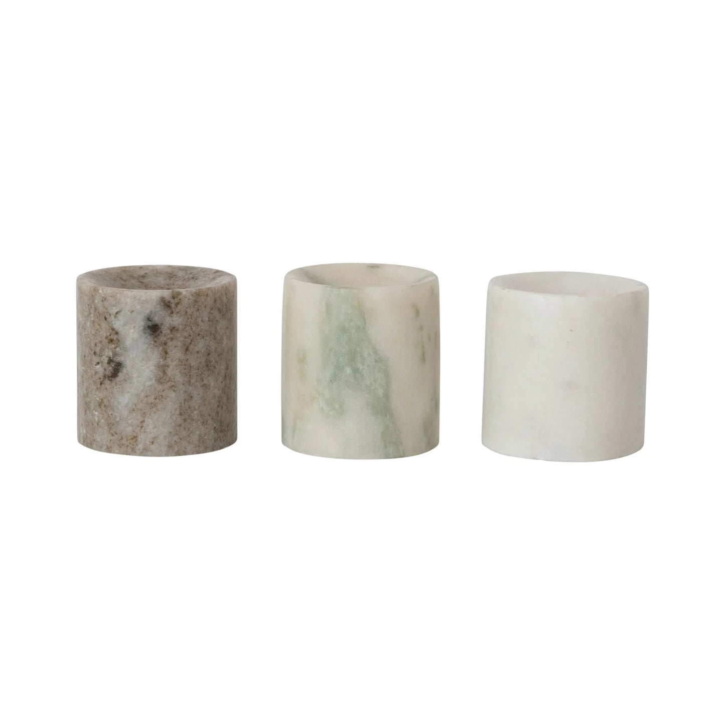 Marble Taper Candle Holder