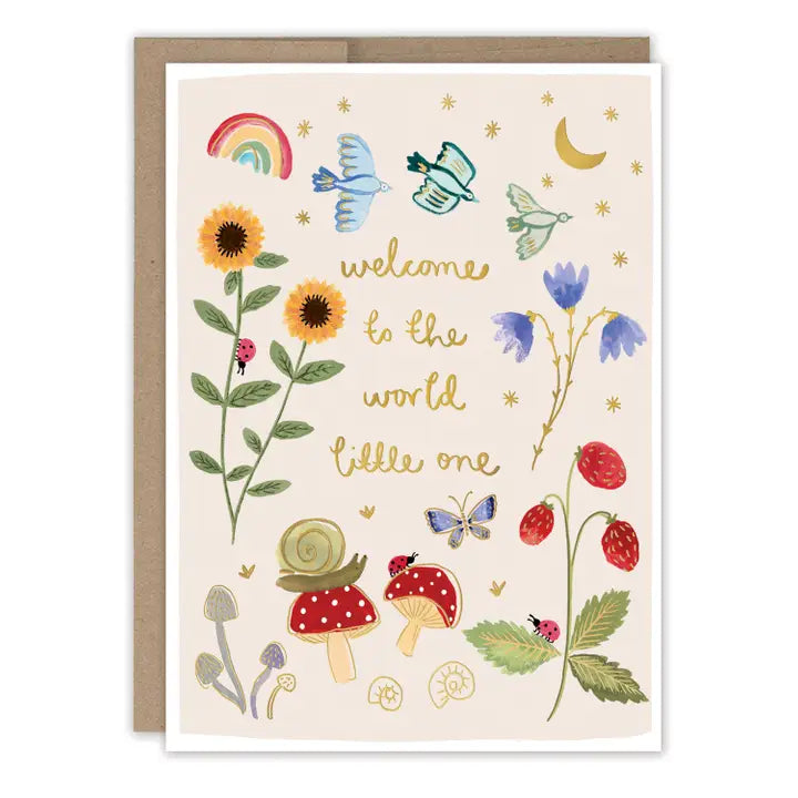 Welcome to the World Baby Card