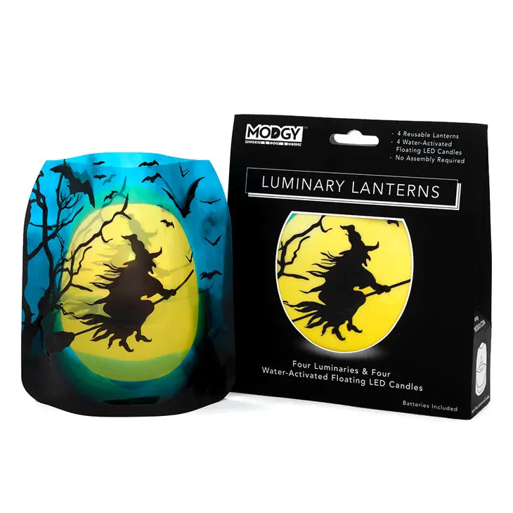 Witchy Woman Halloween Luminary