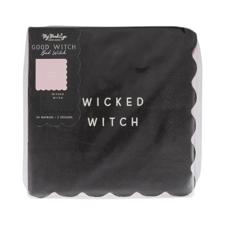 Good Witch Bad Witch Cocktail Napkins