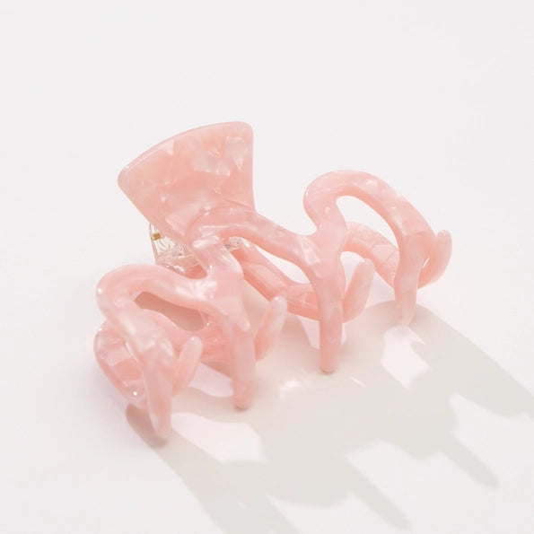 Saltwater Pink Claw Clip