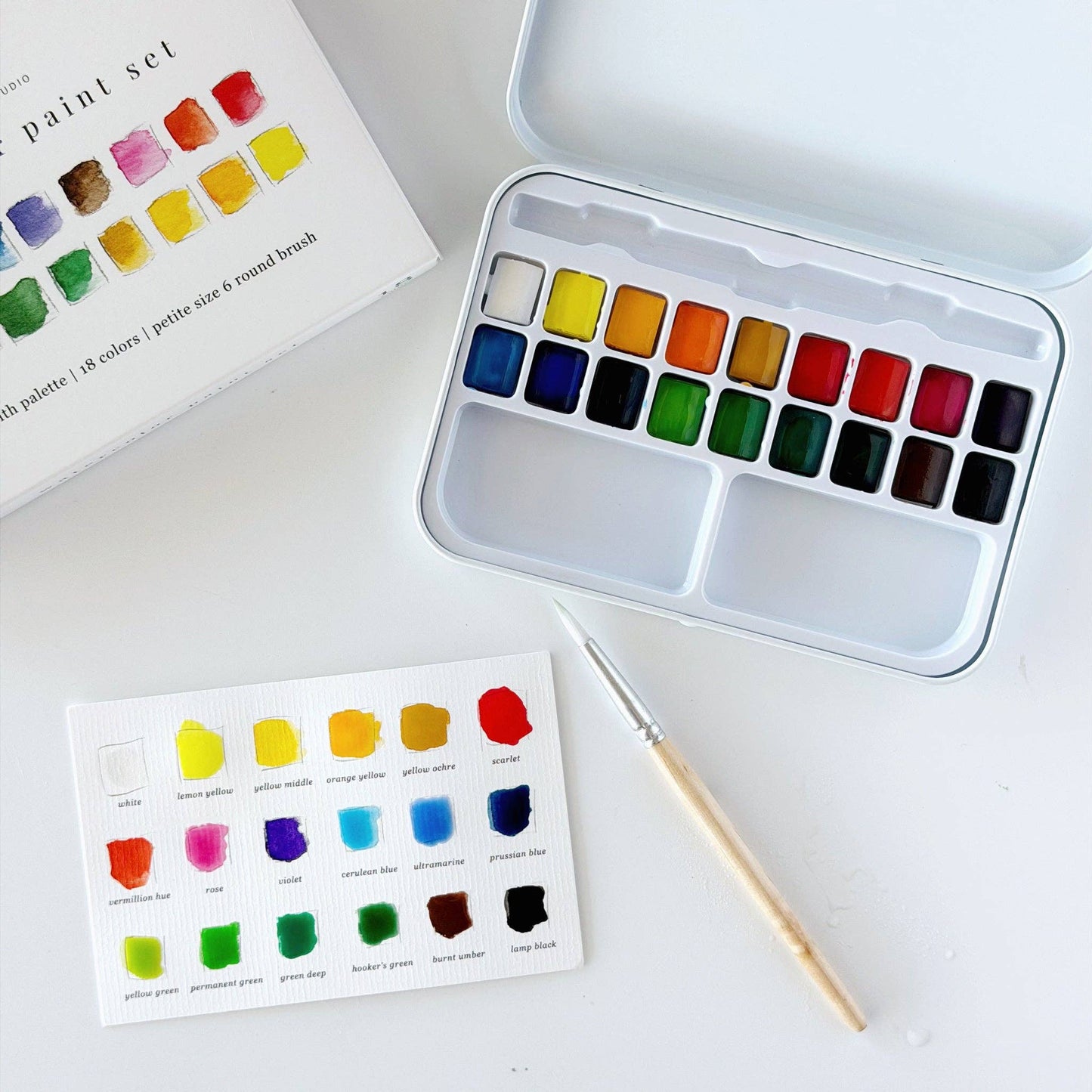 Watercolor Paint Set