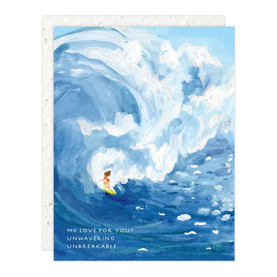 Wave Love and Friendship Card