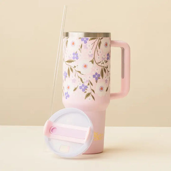 40 oz Floral Take Me Everywhere Tumbler