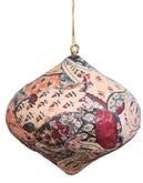 Paper Mache Block Print Ornament