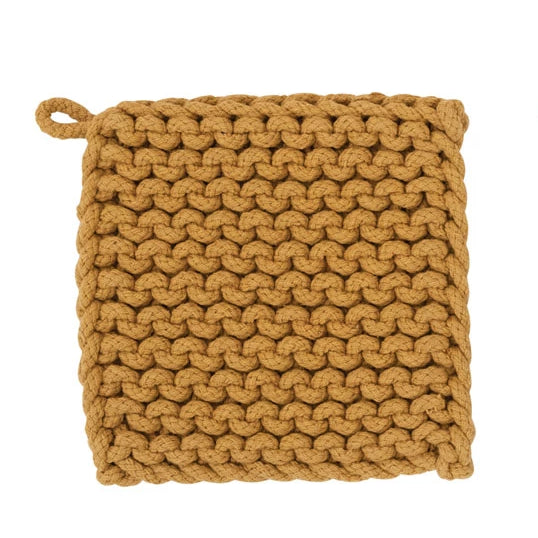 Cotton Crocheted Pot Holder