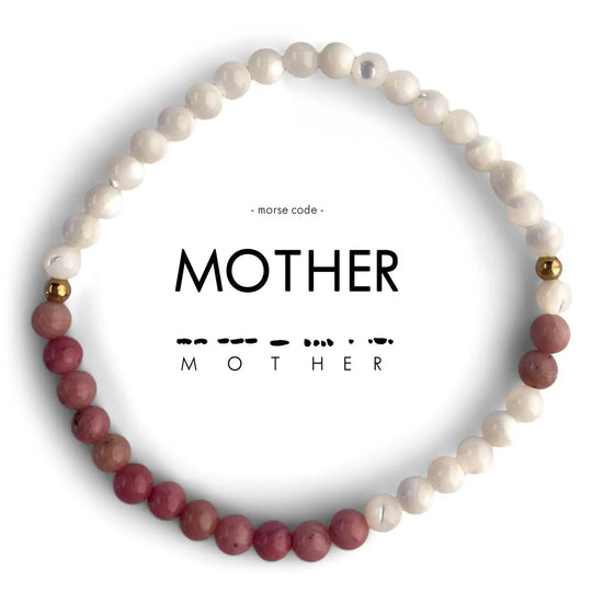 Load image into Gallery viewer, Mother Morse Code Bracelet
