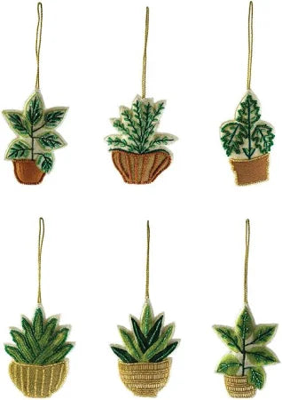 Cotton Potted Plant Ornaments