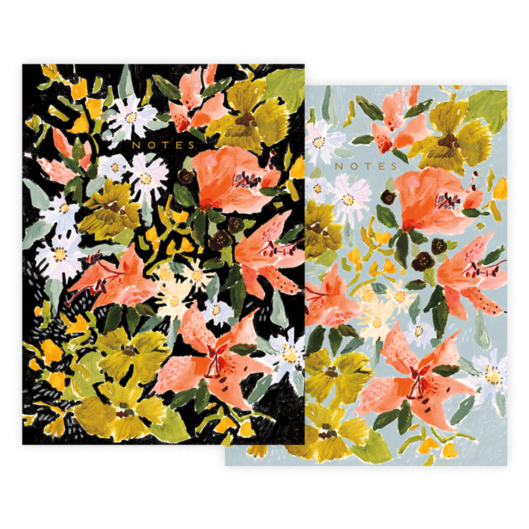 Load image into Gallery viewer, Vintage Floral Notebook Set
