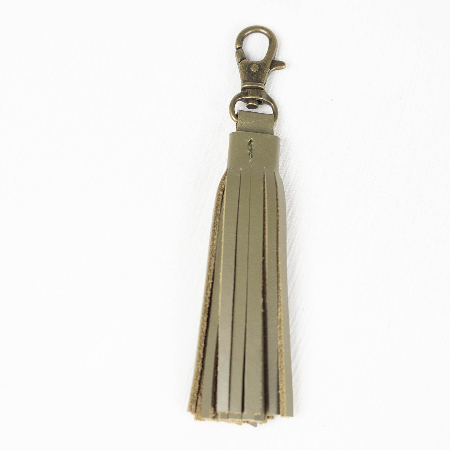 Leather Tassel Charm