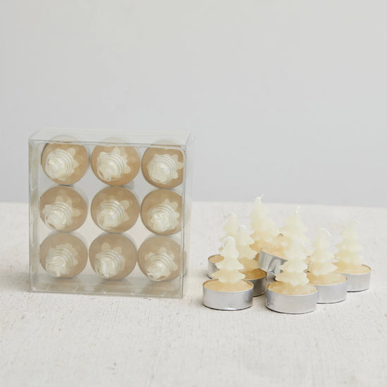 Load image into Gallery viewer, Unscented Tree Tea Lights Set
