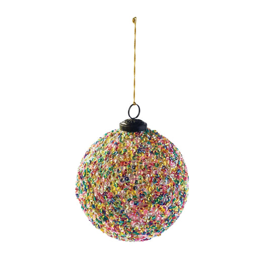 Sequin Sphere Ornament