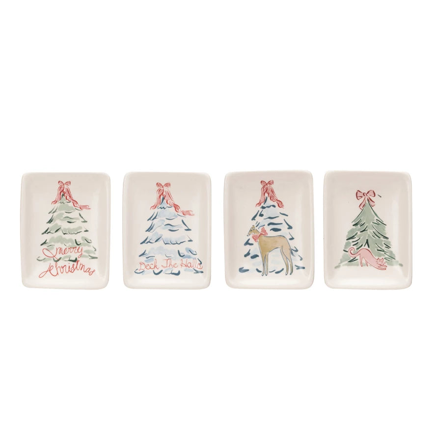 Christmas Stoneware Dish