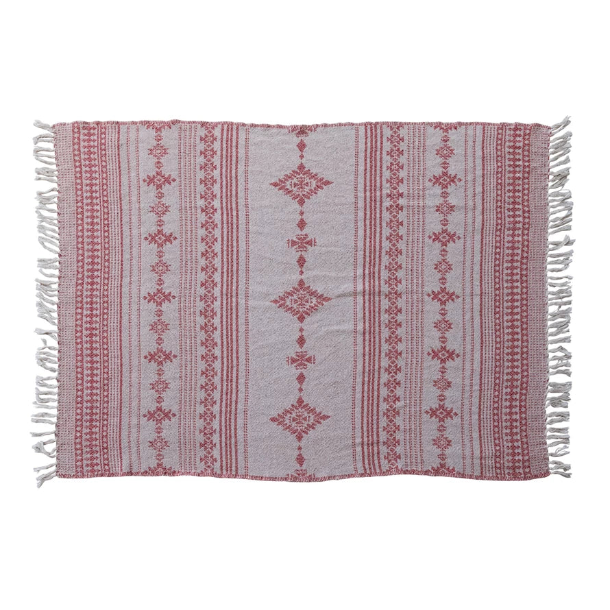 Fair Isle Throw Blanket