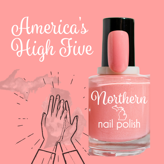 Load image into Gallery viewer, Frosted Peachy Pink Nail Polish
