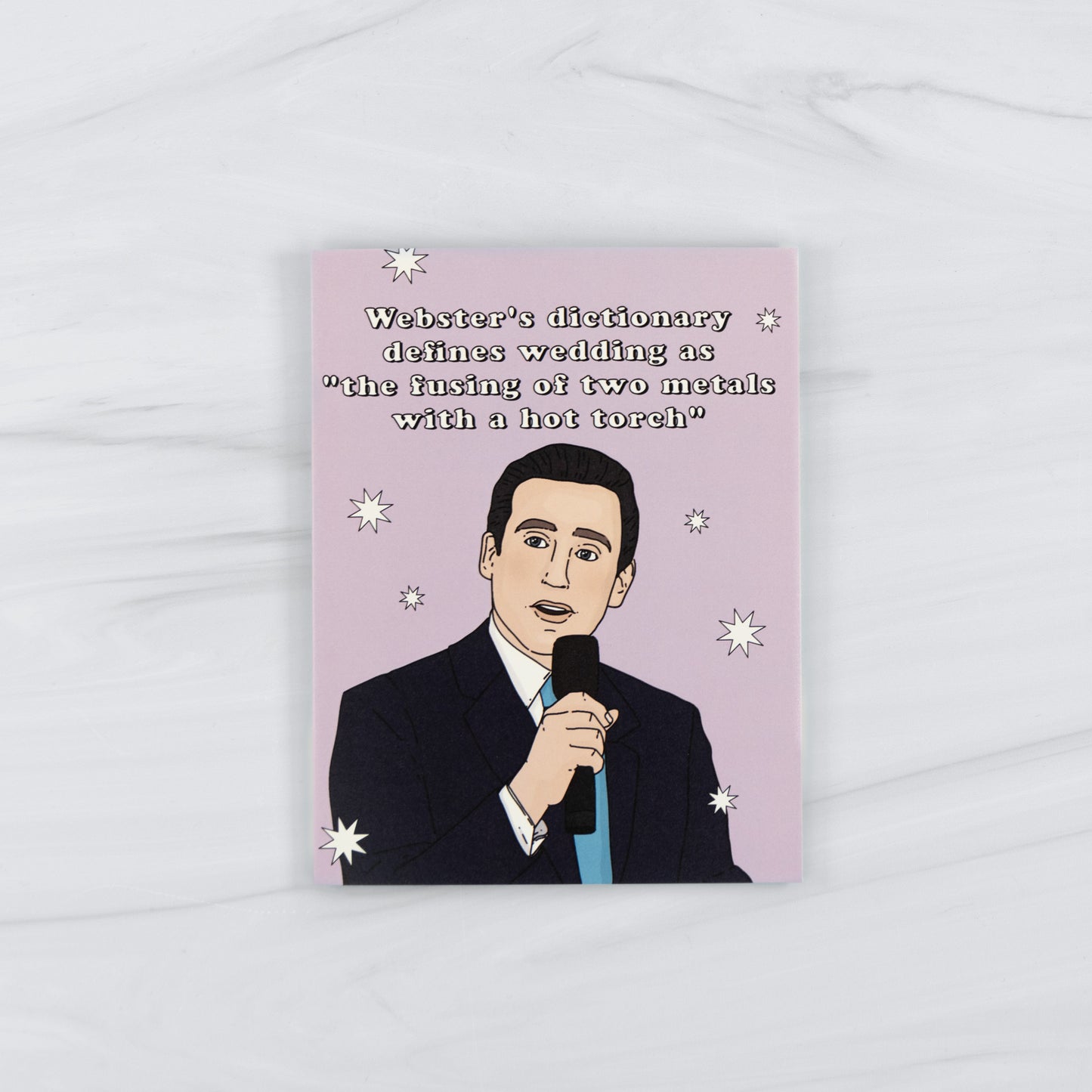 Load image into Gallery viewer, Michael Scott Wedding Card
