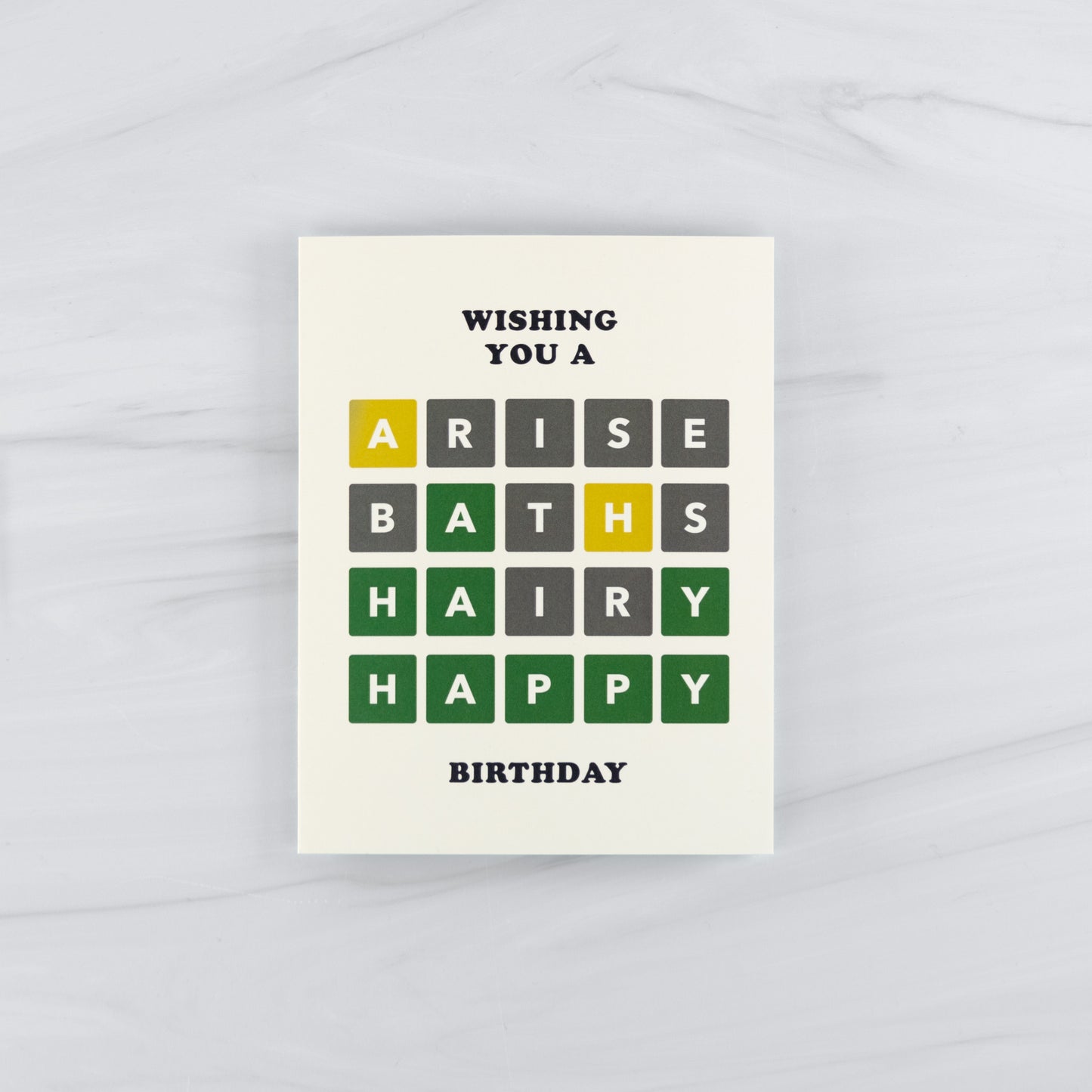 Load image into Gallery viewer, Wordle Birthday Card
