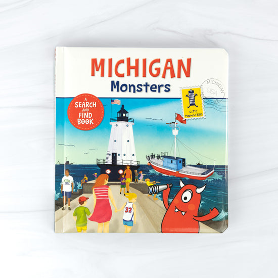 Load image into Gallery viewer, Michigan Monsters: A Search and Find Book
