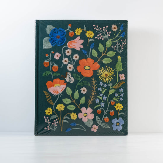 Embroidered Fabric Sketchbook