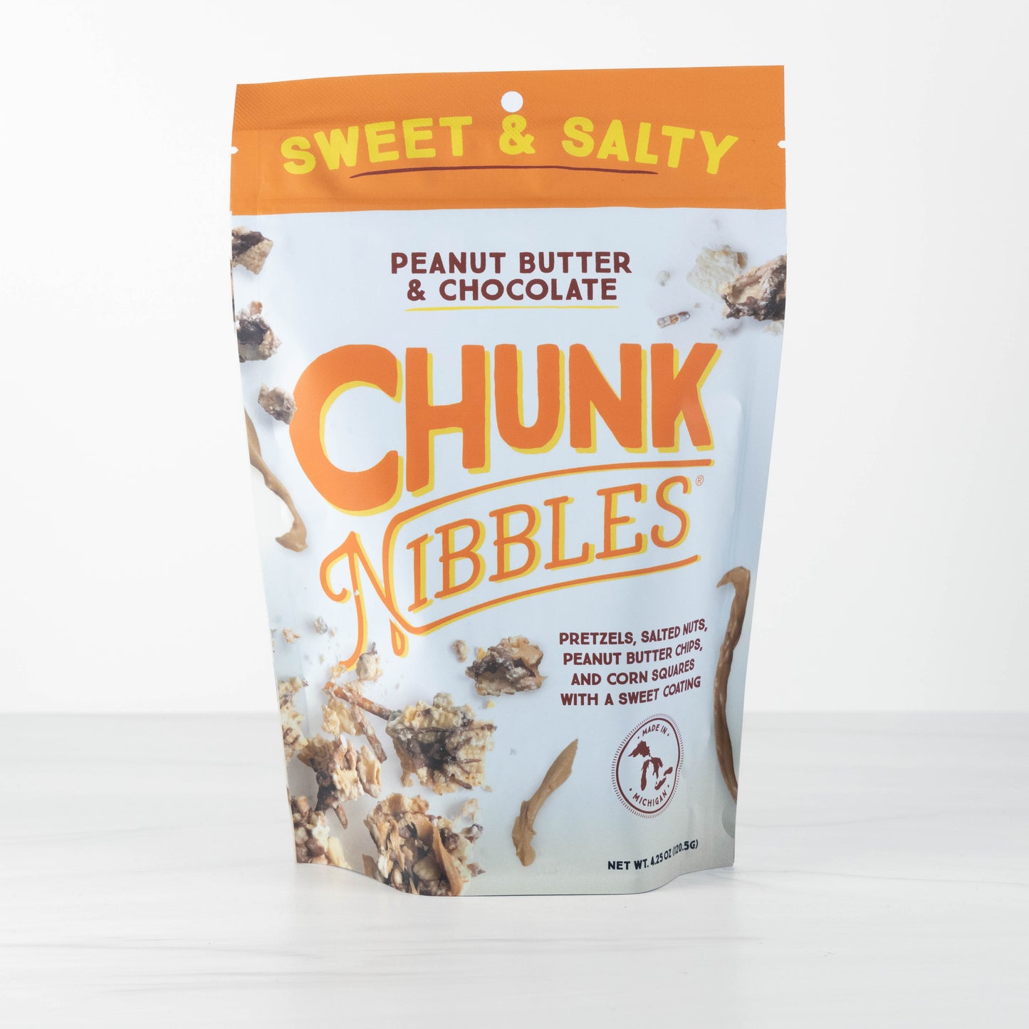 Peanut Butter Chocolate Chunk Nibbles