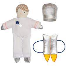 Astronaut Mini Suitcase Doll
