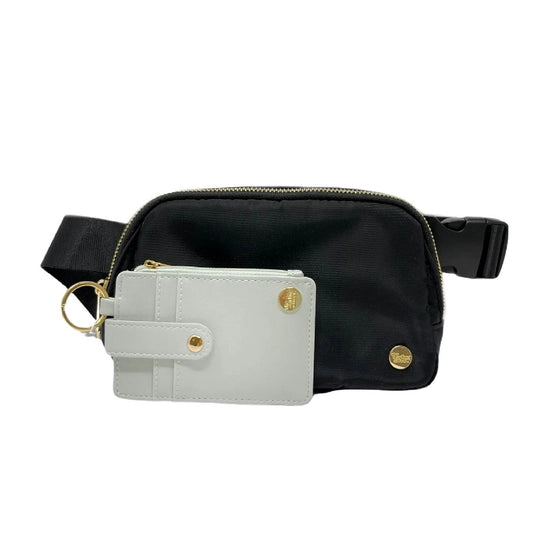 Black Belt Bag and Wallet