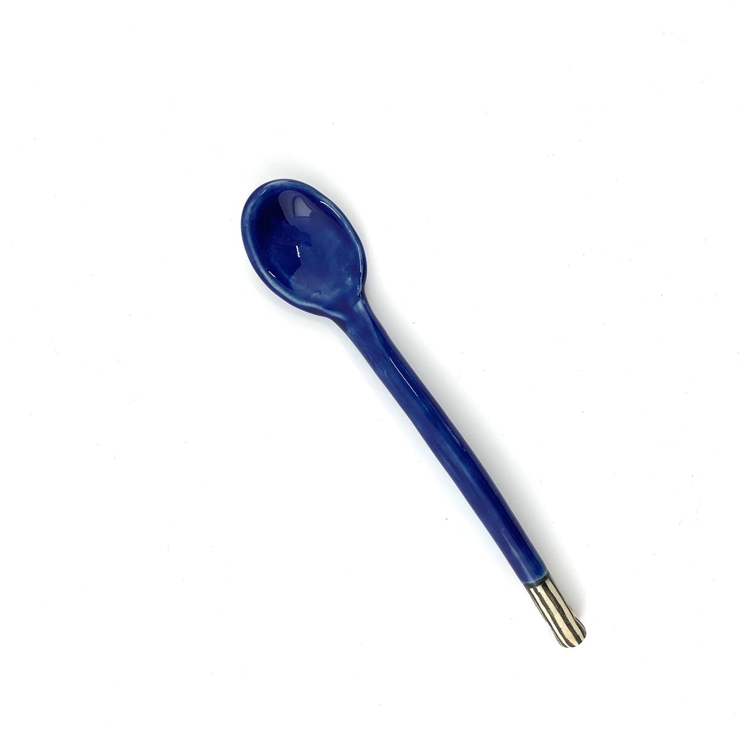 Blue Ceramic Spoon