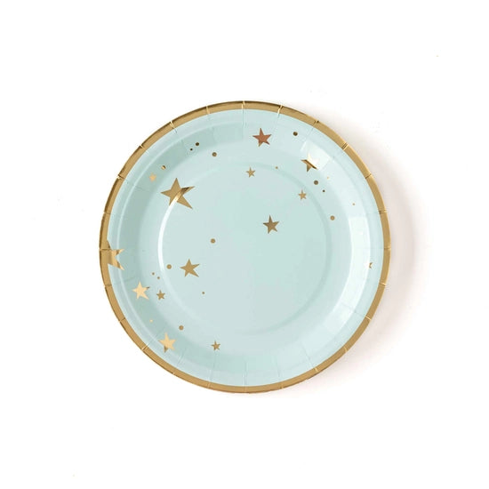 Load image into Gallery viewer, Baby Blue Star Plates
