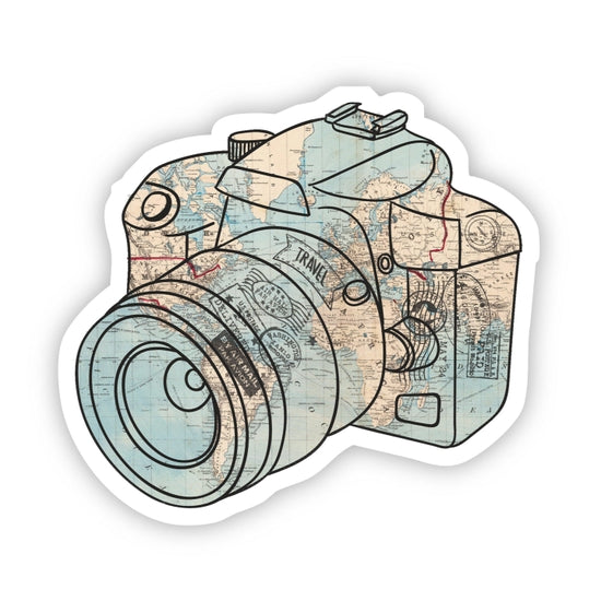 Camera Map Sticker
