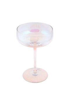 Clear Luster Mid-Century Champagne Coupe