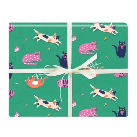 Candy Cats Gift Wrapping Sheets
