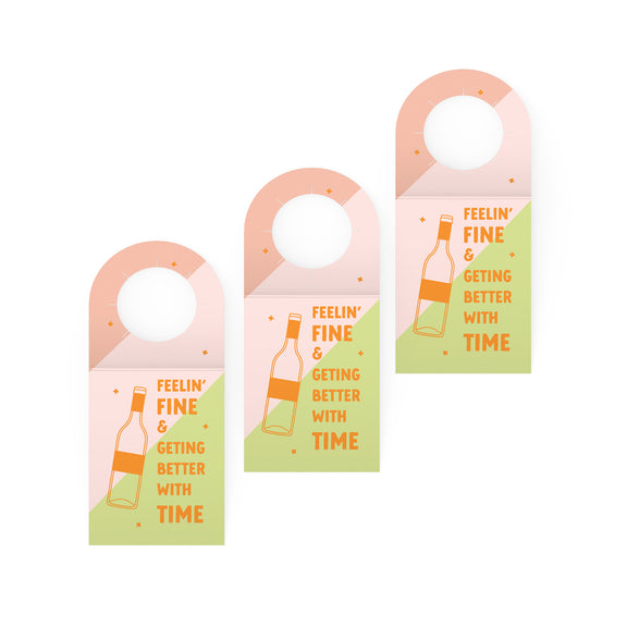 "Better With Time" Wine Tags