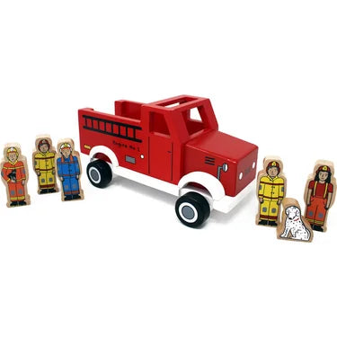Load image into Gallery viewer, To The Rescue Magnetic Fire Truck
