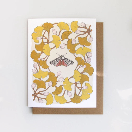 Ginko and Tiger Moth Boxed Card Set