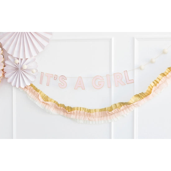 It's a Girl Banner