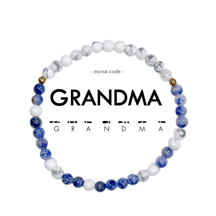 Grandma Morse Code Bracelet – Kit's