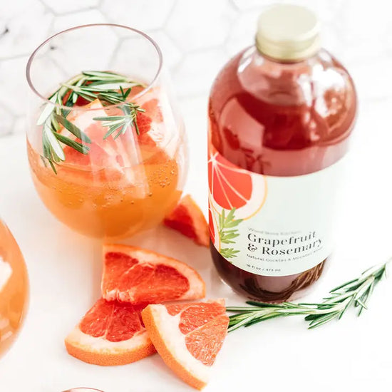 Load image into Gallery viewer, Grapefruit &amp;amp; Rosemary Cocktail Mixer
