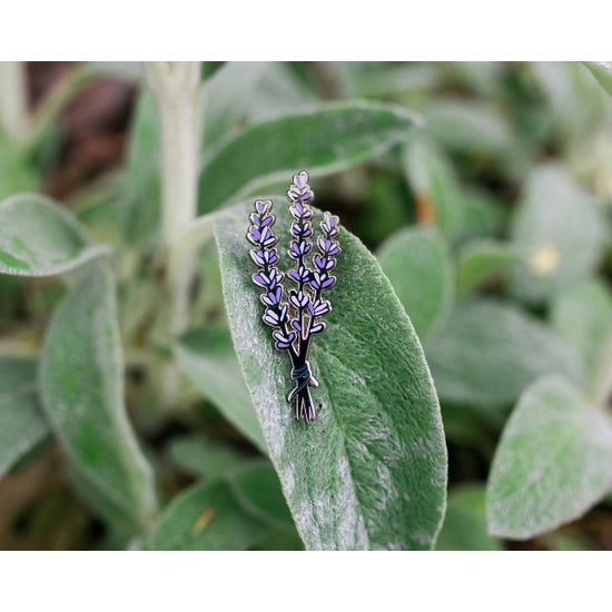 Lavender Enamel Pin