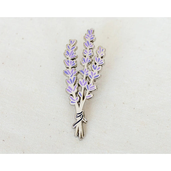 Lavender Enamel Pin