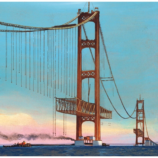 Load image into Gallery viewer, Mackinac Bridge: The Story of the Five-Mile Poem
