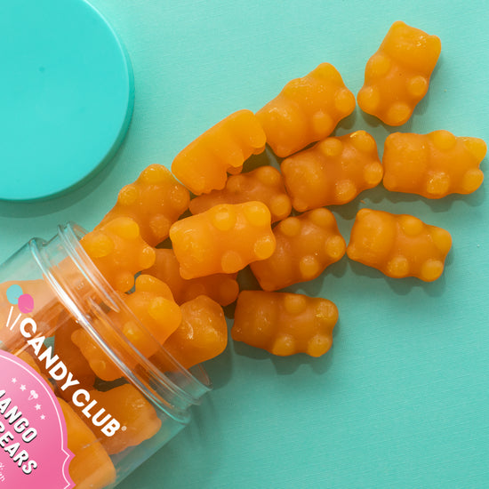 Load image into Gallery viewer, Mango Chili Gummy Bears
