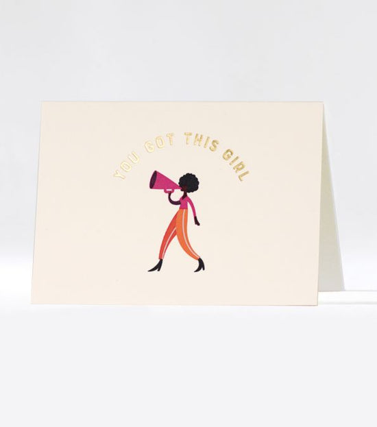 Load image into Gallery viewer, Megaphone Girl Boxed Notecards
