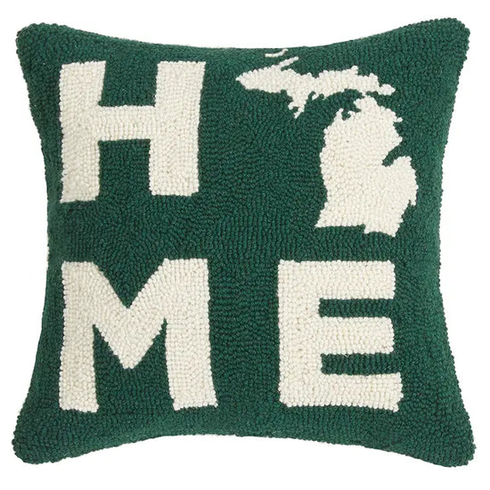 Load image into Gallery viewer, Michigan Home Hook Pillow
