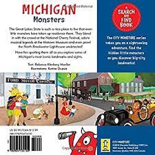 Michigan Monsters: A Search and Find Book