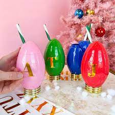 Mini Holiday Light Cups