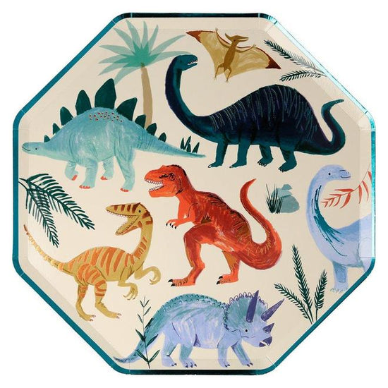 Load image into Gallery viewer, Dinosaur Kingdom Dinner Plates
