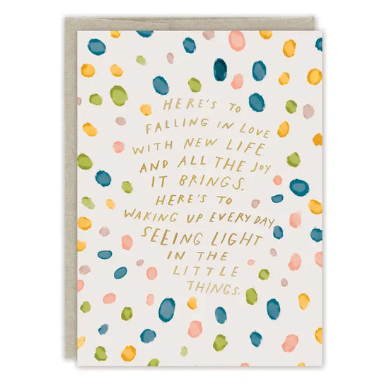 Little Things Baby Card