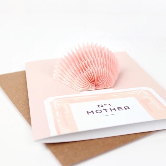 No. 1 Mother Pop-up Mother's Day Card