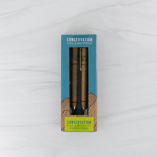 Conservation Pen and Pencil Set