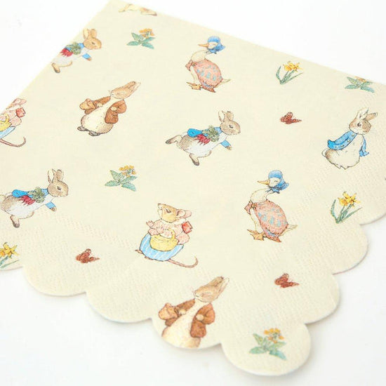 Load image into Gallery viewer, Peter Rabbit™ &amp;amp; Friends Large Napkins
